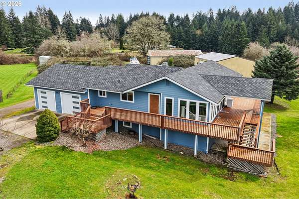 7.43 Acres of Land with Home for Sale in Battle Ground, Washington