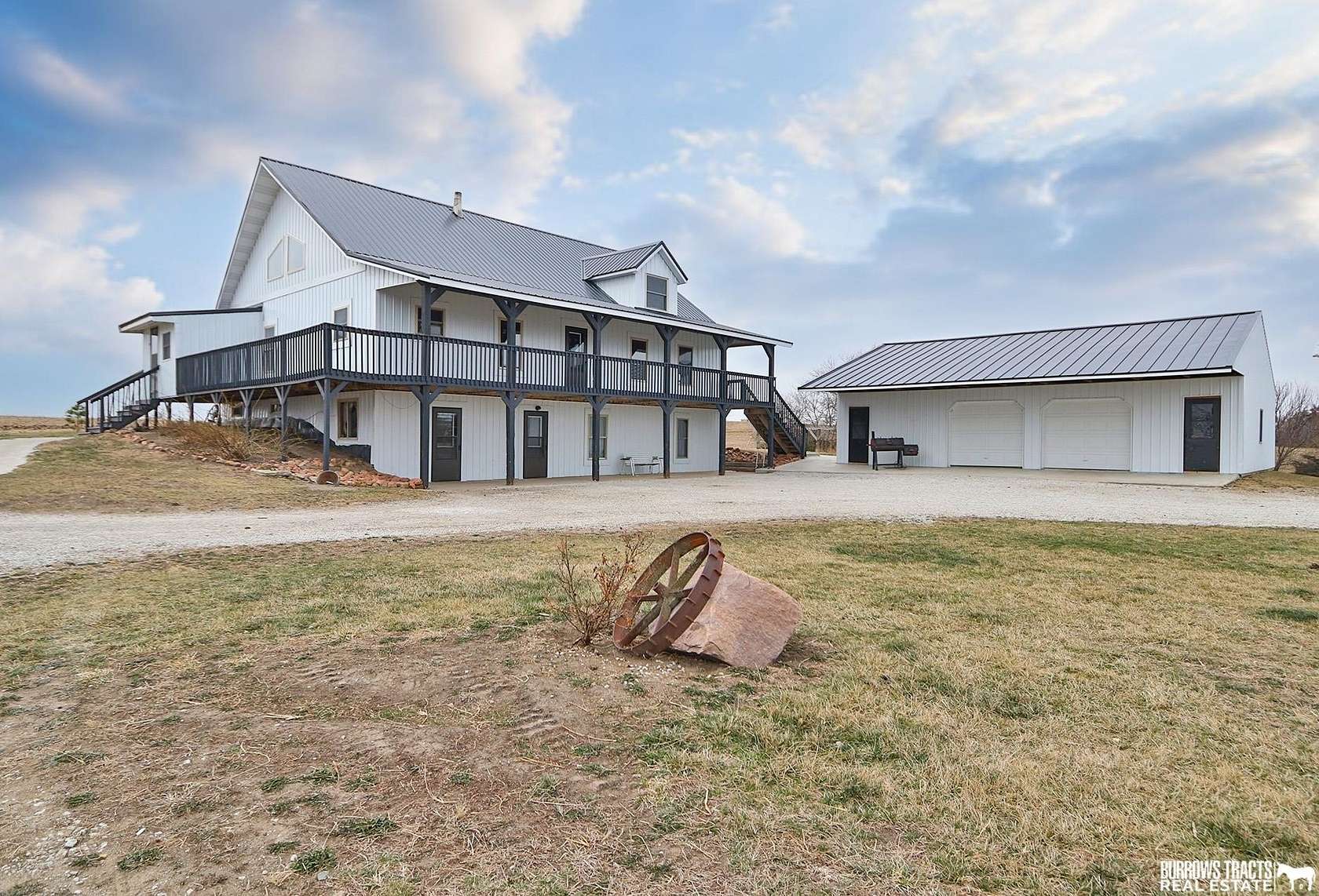 3.2 Acres of Land with Home for Sale in Pawnee City, Nebraska