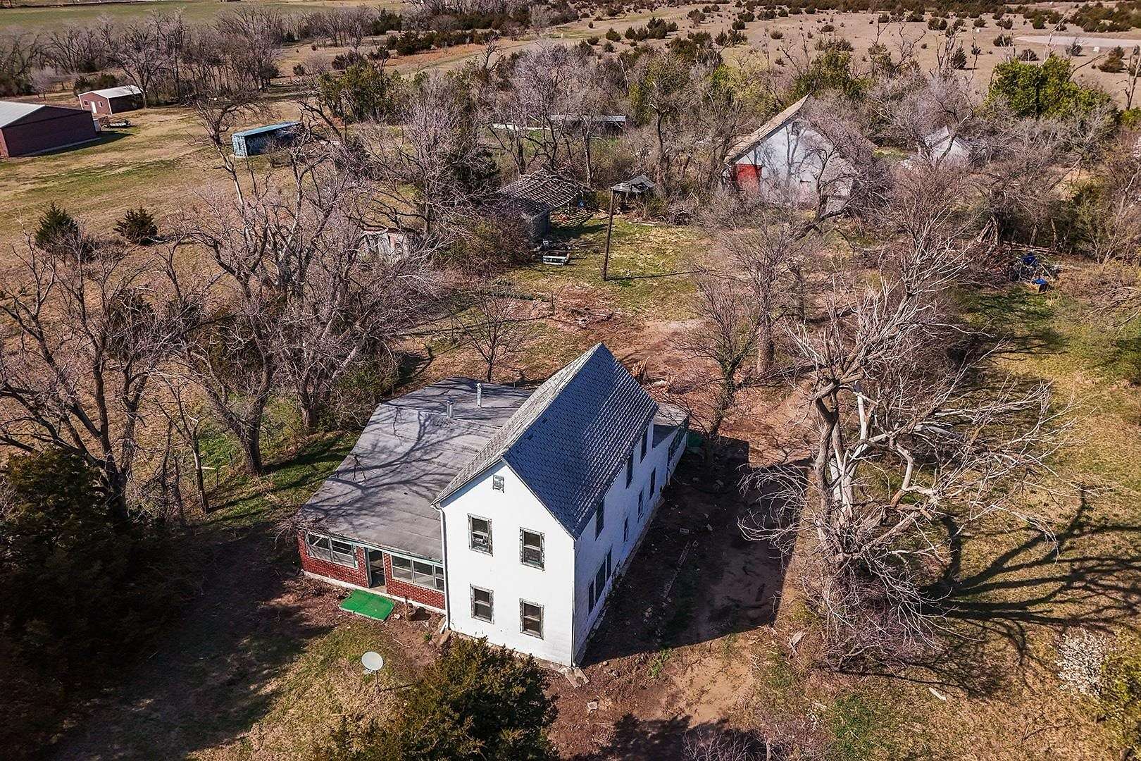 10.4 Acres of Land with Home for Auction in Valley Center, Kansas