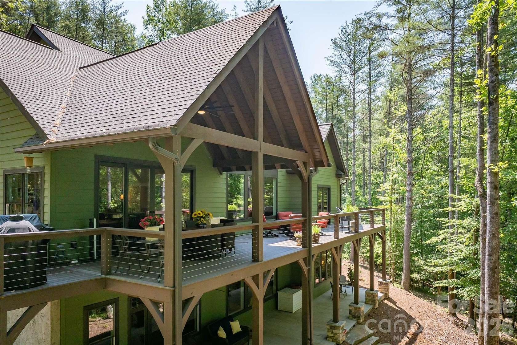 4.73 Acres of Land with Home for Sale in Morganton, North Carolina