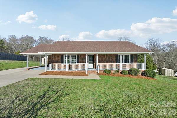 1.55 Acres of Land with Home for Sale in Shelby, North Carolina