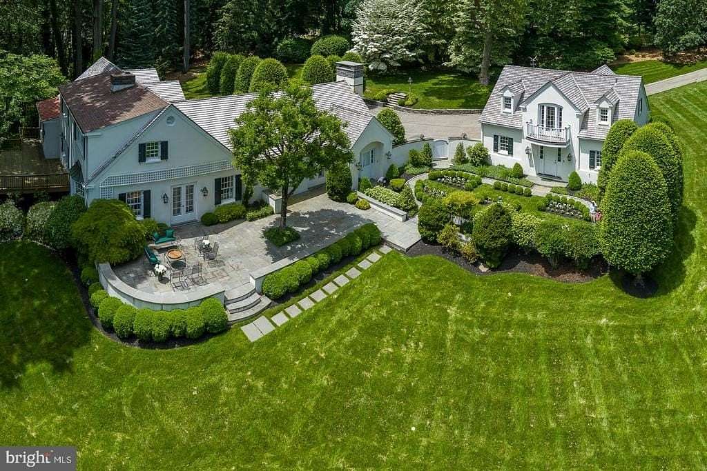 2.87 Acres of Land with Home for Sale in Villanova, Pennsylvania