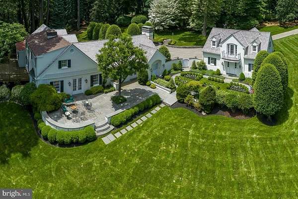 2.87 Acres of Land with Home for Sale in Villanova, Pennsylvania