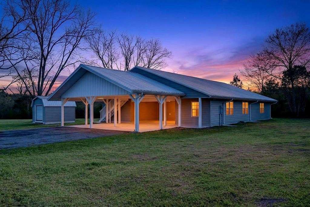 26.1 Acres of Land with Home for Sale in Lumberton, Mississippi