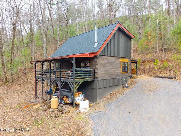 3.74 Acres of Land with Home for Sale in Murphy, North Carolina