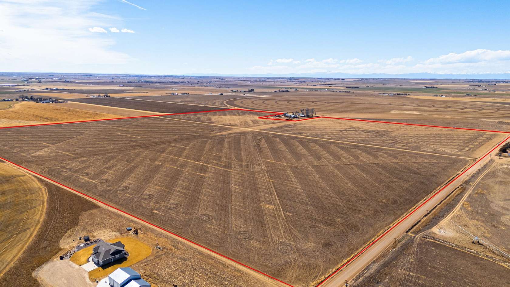 155 Acres of Agricultural Land for Sale in Keenesburg, Colorado