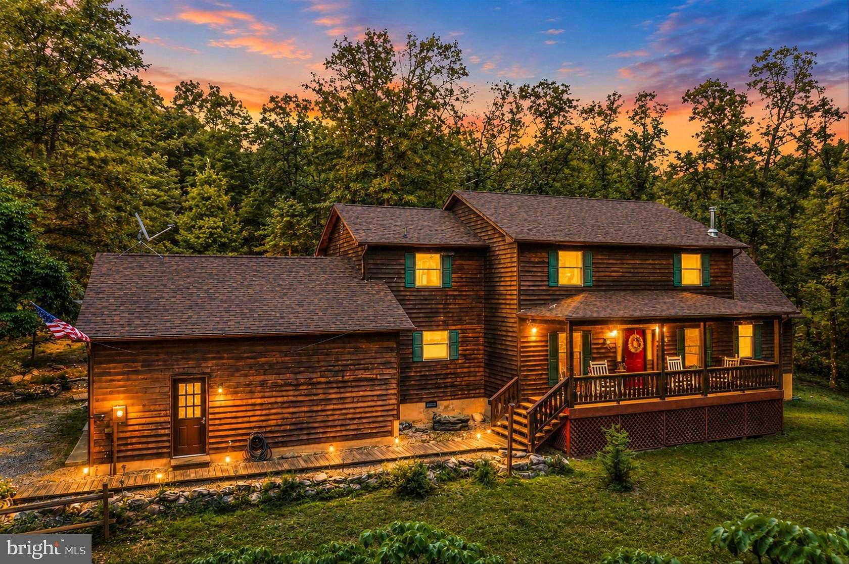 48.6 Acres of Recreational Land with Home for Sale in Augusta, West Virginia