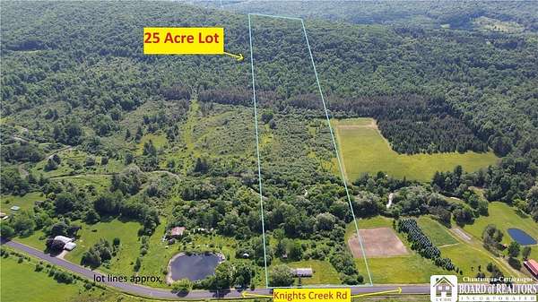 25 Acres of Improved Recreational Land for Sale in Scio, New York