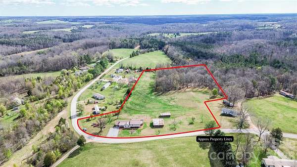 7.34 Acres of Land with Home for Sale in Union Grove, North Carolina