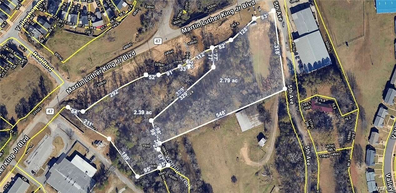 5.18 Acres of Commercial Land for Sale in Northport, Alabama