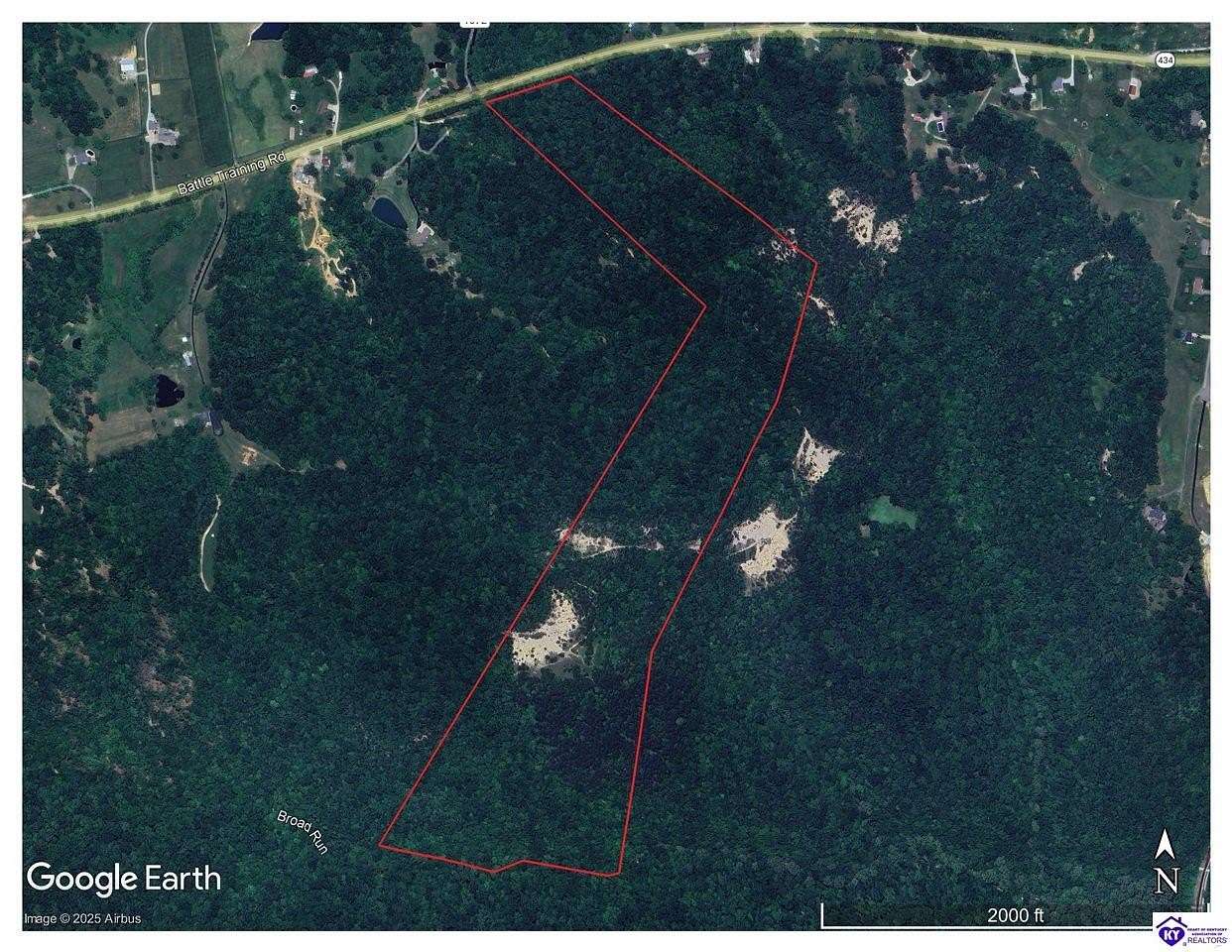 68.4 Acres of Recreational & Residential Land for Auction in Elizabethtown, Kentucky
