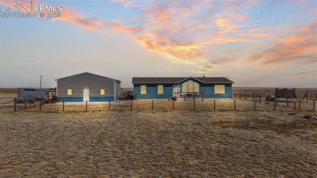 40 Acres of Agricultural Land with Home for Sale in Colorado Springs, Colorado