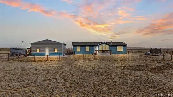 40 Acres of Agricultural Land with Home for Sale in Colorado Springs, Colorado