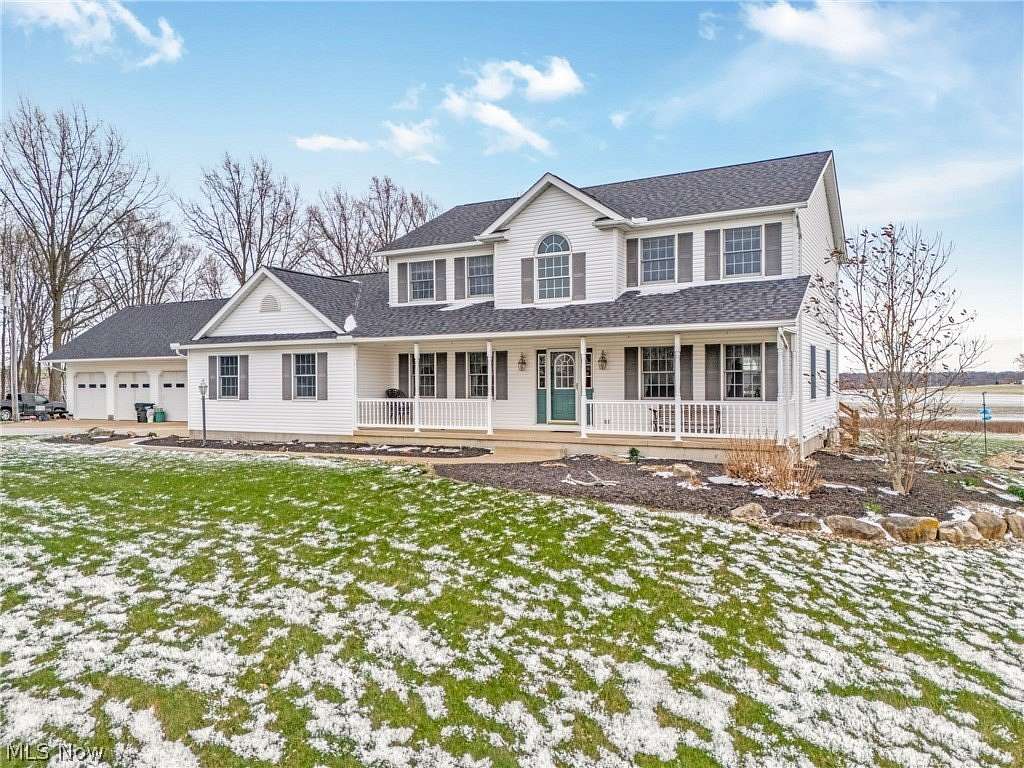 3.63 Acres of Land with Home for Sale in North Lawrence, Ohio