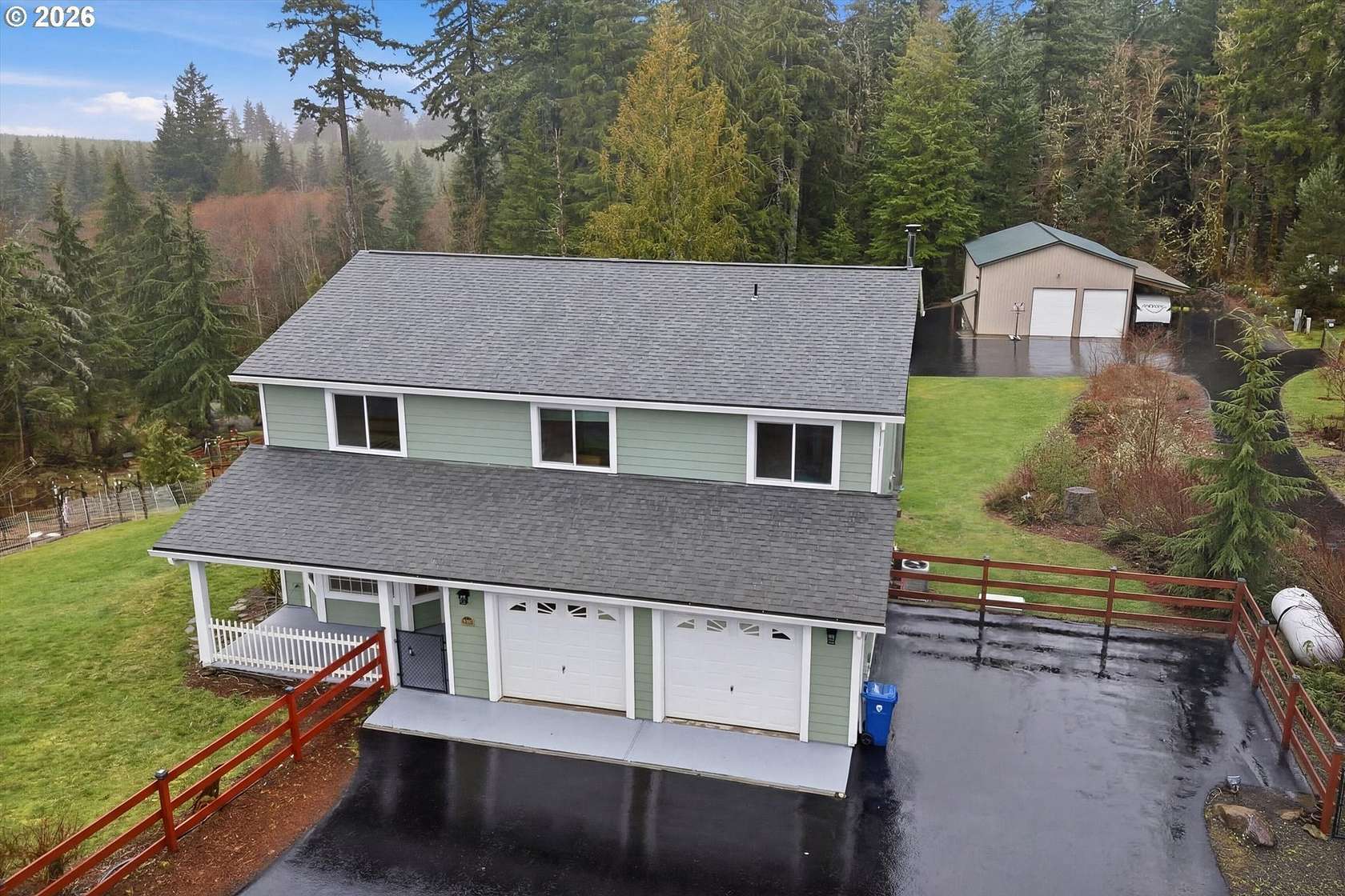 5 Acres of Land with Home for Sale in Estacada, Oregon