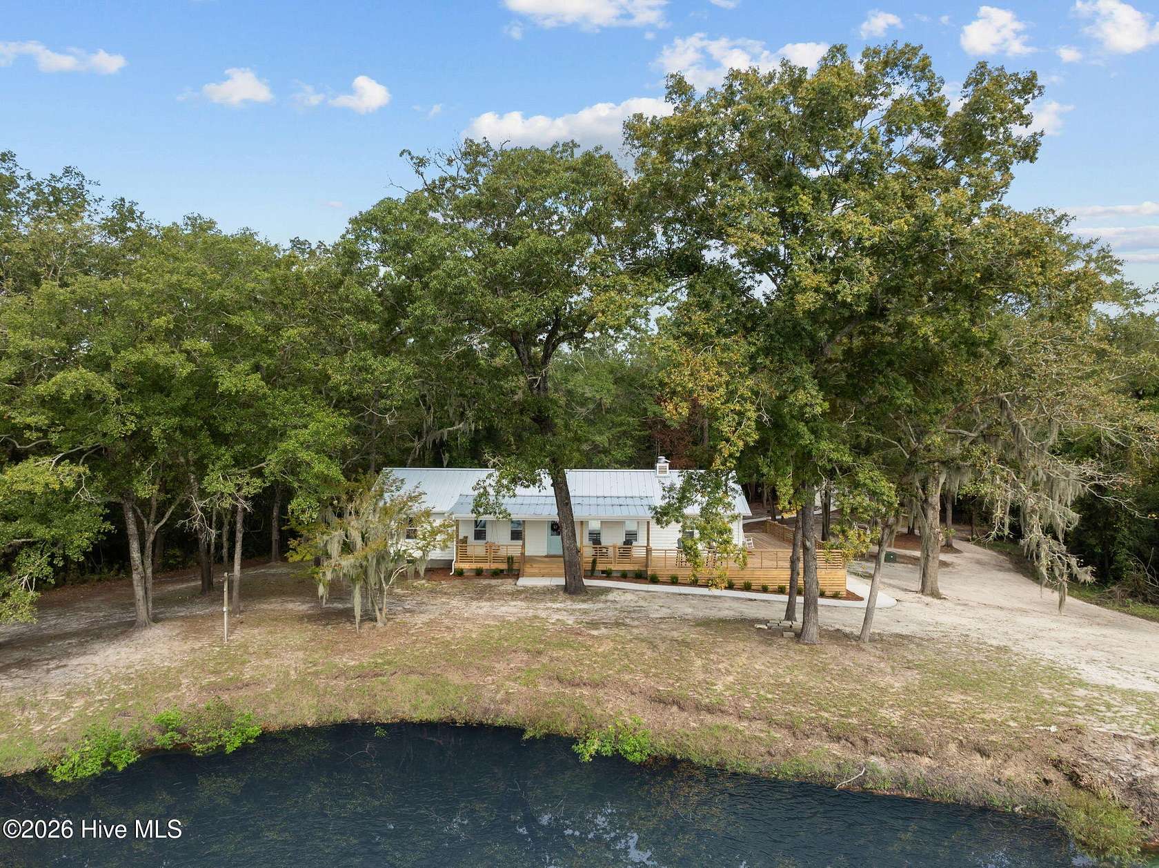 40.4 Acres of Recreational Land with Home for Sale in Burgaw, North Carolina