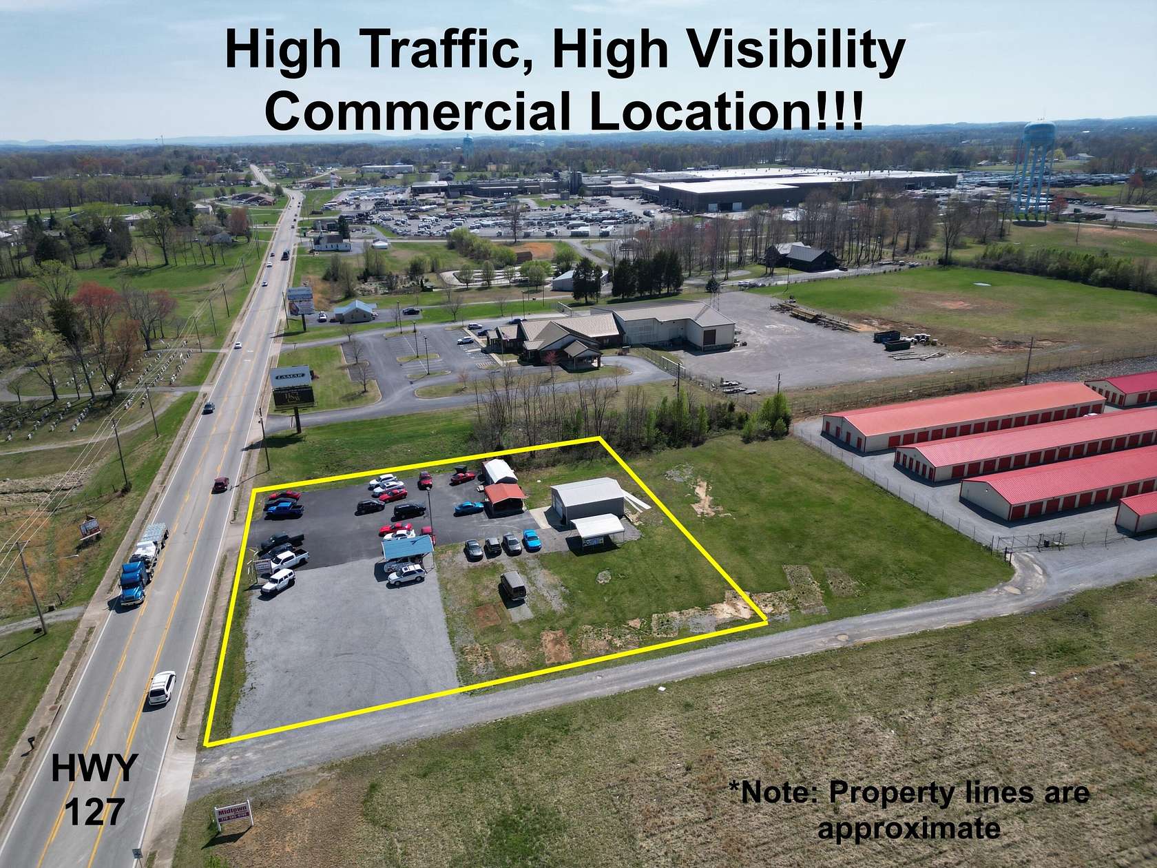 0.92 Acres of Commercial Land for Sale in Jamestown, Kentucky