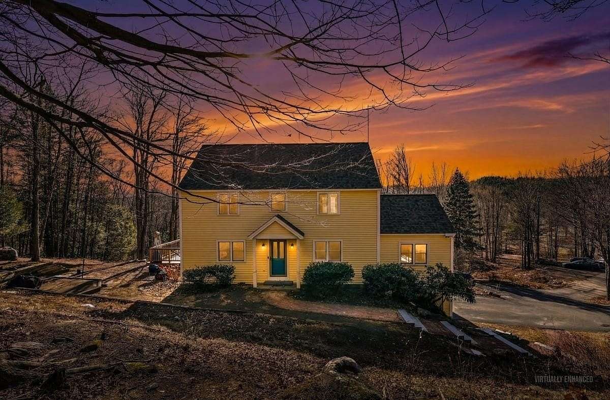 16.3 Acres of Recreational Land with Home for Sale in New Boston, New Hampshire