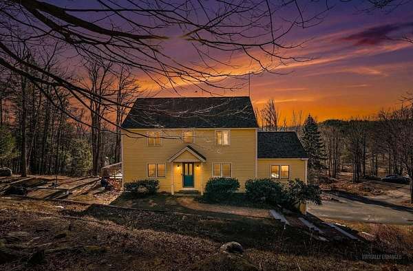 16.3 Acres of Recreational Land with Home for Sale in New Boston, New Hampshire