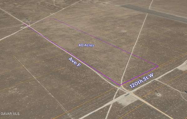 40.6 Acres of Land for Sale in Lancaster, California
