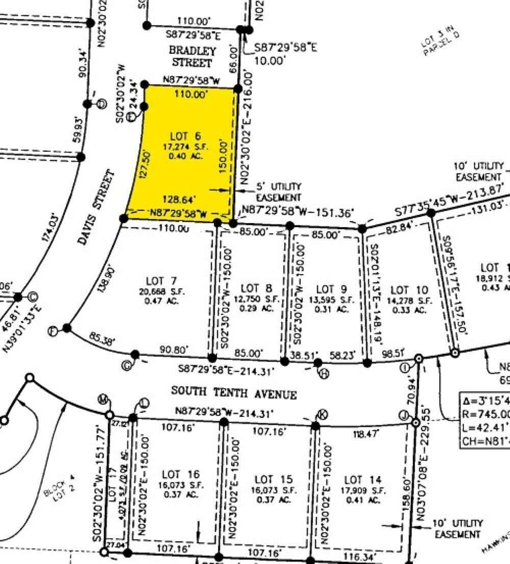 0.39 Acres of Residential Land for Sale in Rock Rapids, Iowa