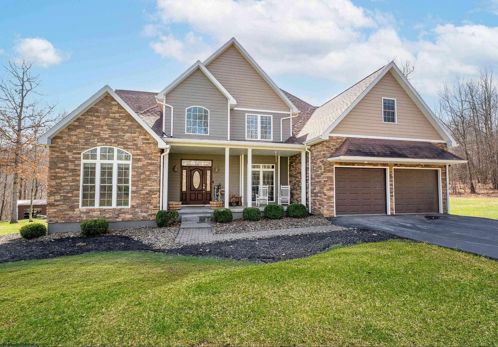 4 Acres of Land with Home for Sale in Masontown, West Virginia