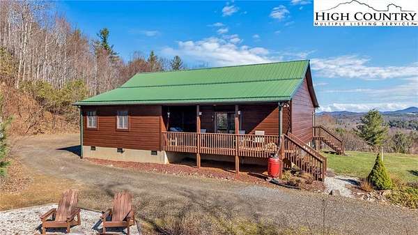 5.7 Acres of Land with Home for Sale in West Jefferson, North Carolina