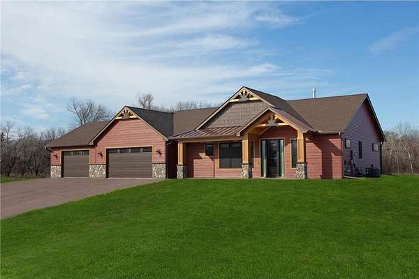 6 Acres of Land with Home for Sale in North Branch, Minnesota