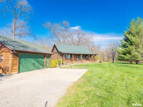 8.87 Acres of Land with Home for Sale in Glasford, Illinois