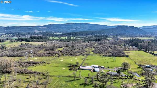 87.5 Acres of Agricultural Land with Home for Sale in Lebanon, Oregon