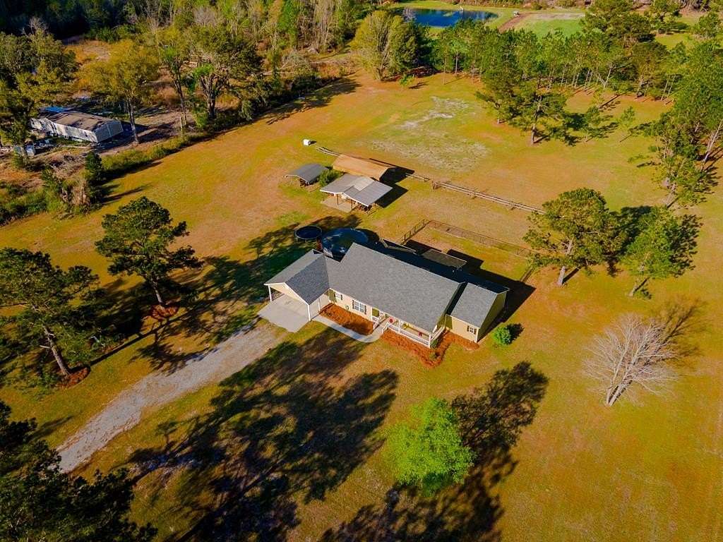 4.5 Acres of Land with Home for Sale in Stockton, Georgia