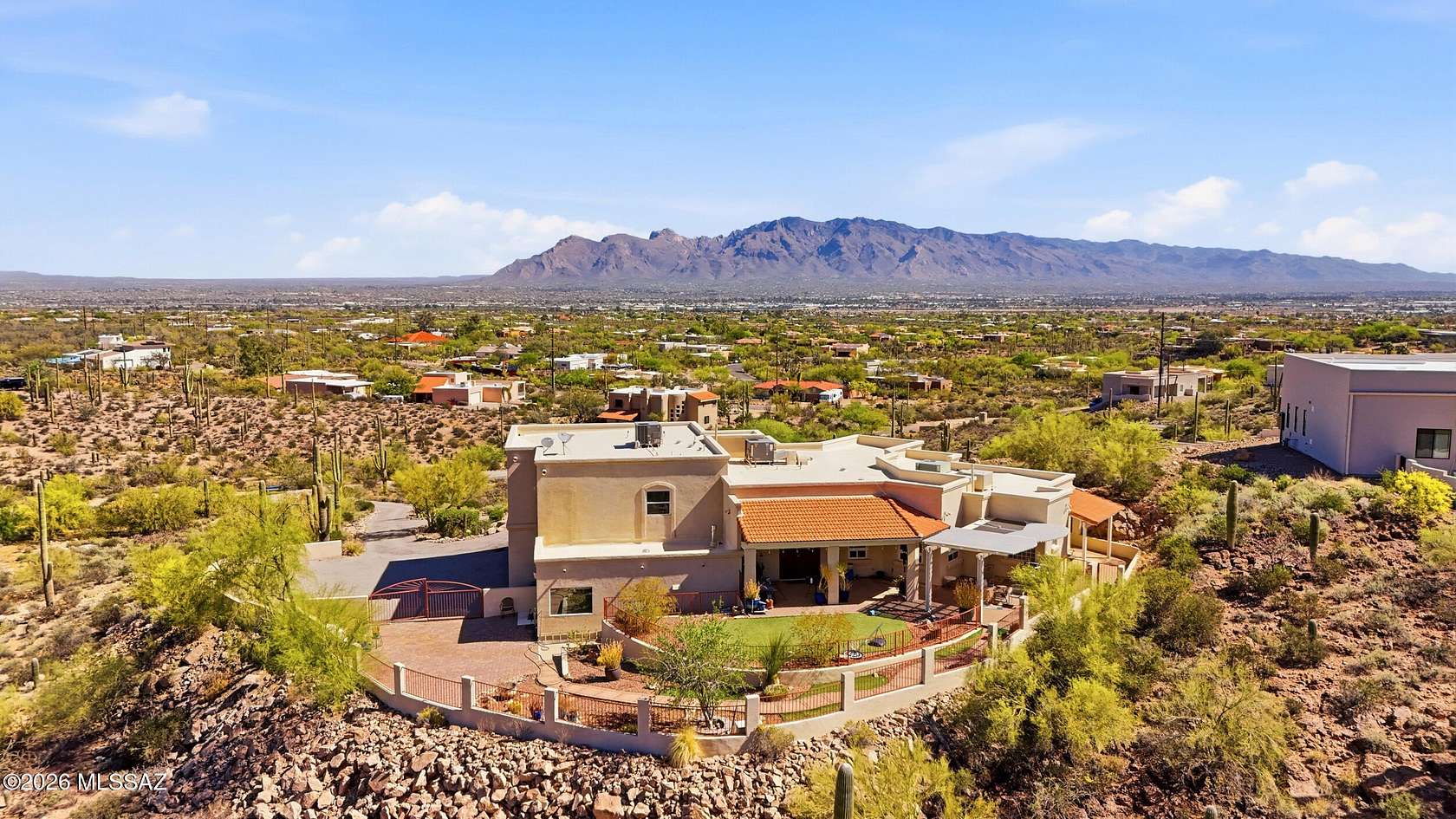3.3 Acres of Land with Home for Sale in Tucson, Arizona