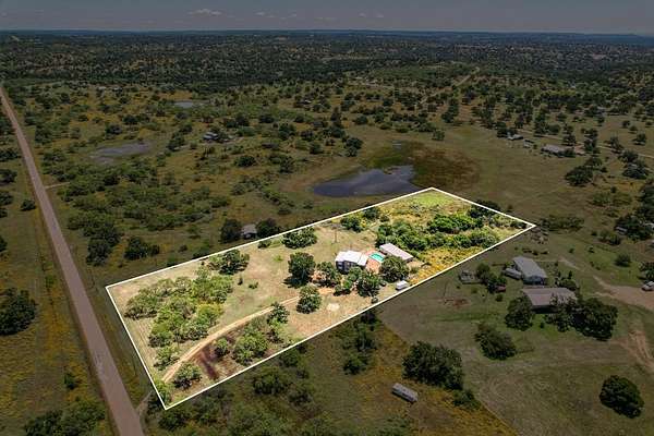 5 Acres of Land with Home for Sale in Valley Spring, Texas