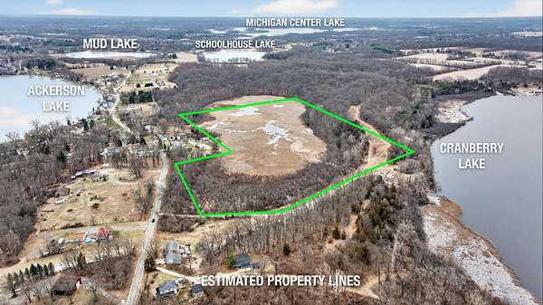 35.5 Acres of Land for Sale in Jackson, Michigan