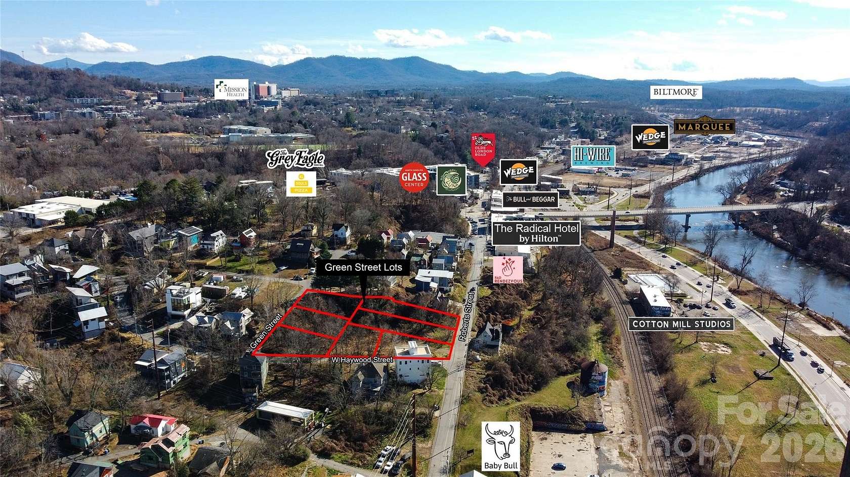 0.95 Acres of Land for Sale in Asheville, North Carolina