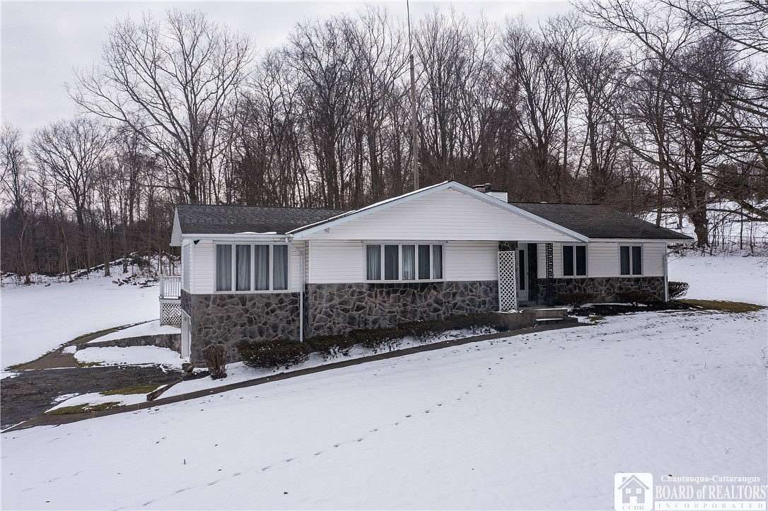 6.3 Acres of Land with Home for Sale in Forestville, New York