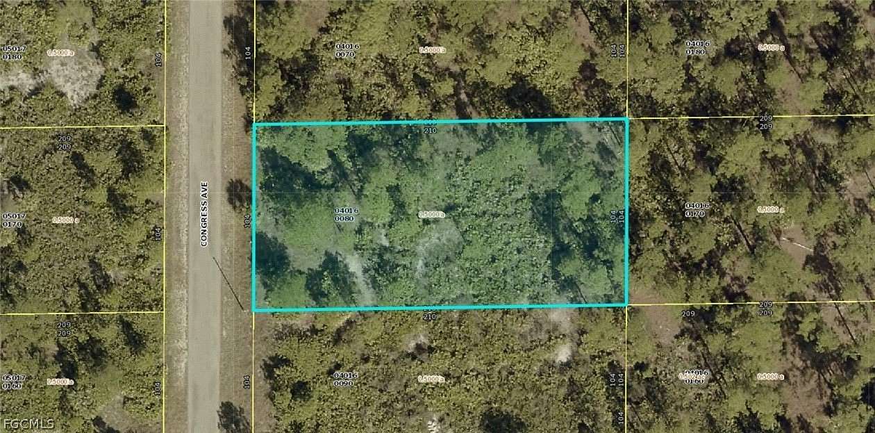 0.5 Acres of Residential Land for Sale in Lehigh Acres, Florida