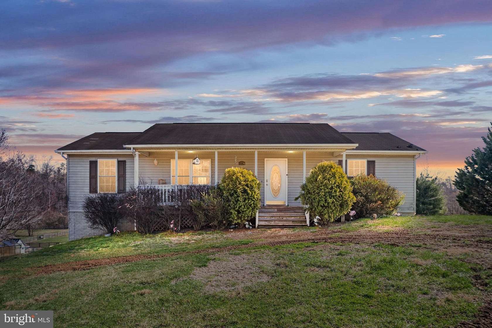 9.9 Acres of Land with Home for Sale in Rixeyville, Virginia