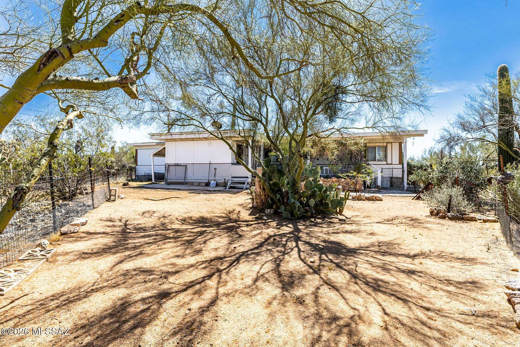 2 Acres of Land with Home for Sale in Tucson, Arizona