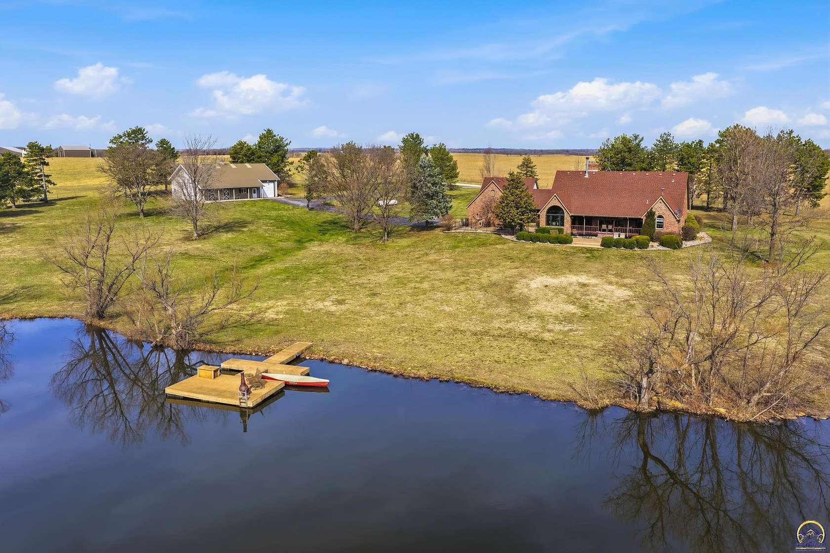 94.5 Acres of Land with Home for Sale in Auburn, Kansas