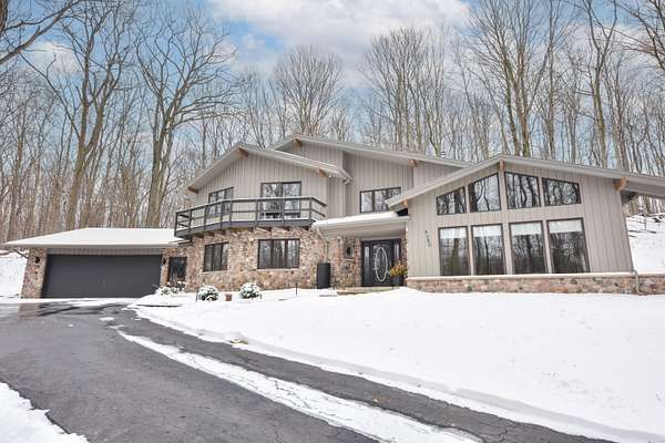 5.36 Acres of Land with Home for Sale in Saukville, Wisconsin