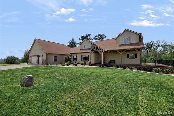 11 Acres of Land with Home for Sale in Smithton, Illinois