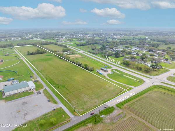 26 Acres of Commercial Land for Sale in Erath, Louisiana