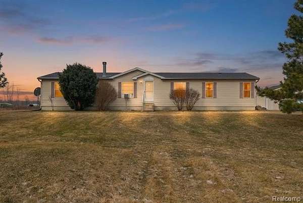 10 Acres of Land with Home for Sale in Imlay City, Michigan