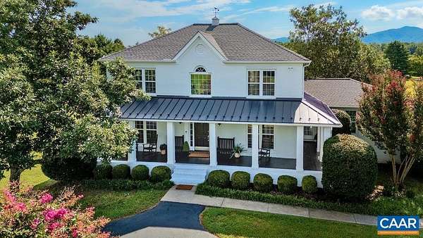 8.28 Acres of Land with Home for Sale in Afton, Virginia