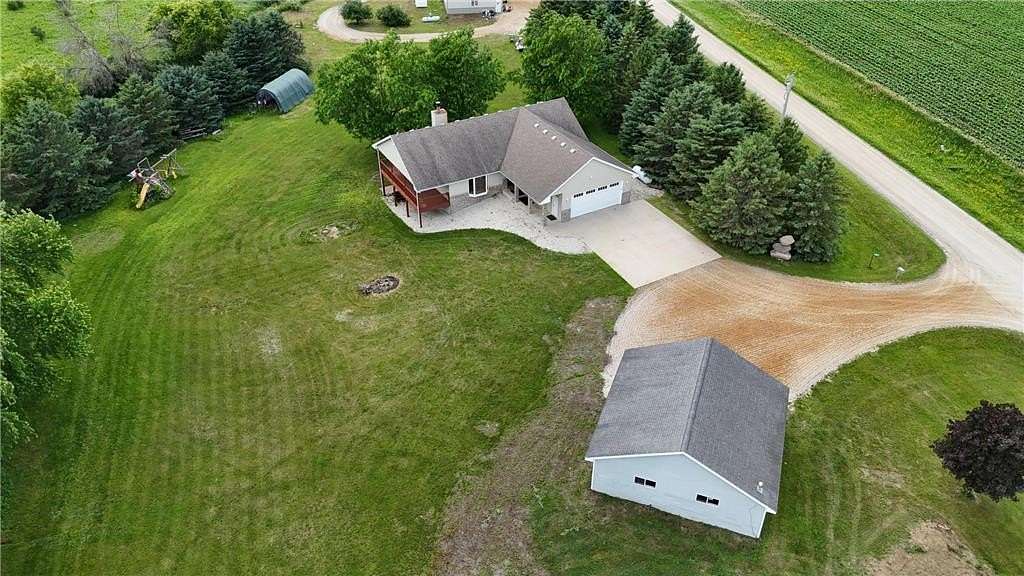 7 Acres of Land with Home for Sale in Racine, Minnesota