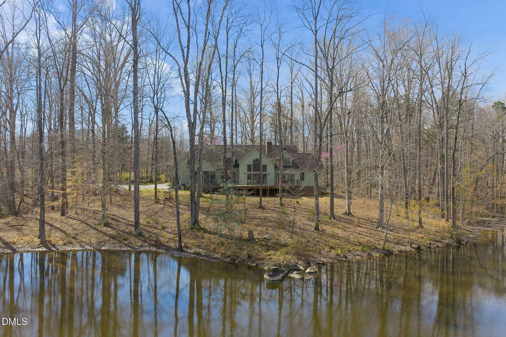 36.1 Acres of Land with Home for Sale in Snow Camp, North Carolina