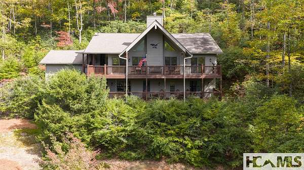 1.52 Acres of Land with Home for Sale in Sapphire, North Carolina