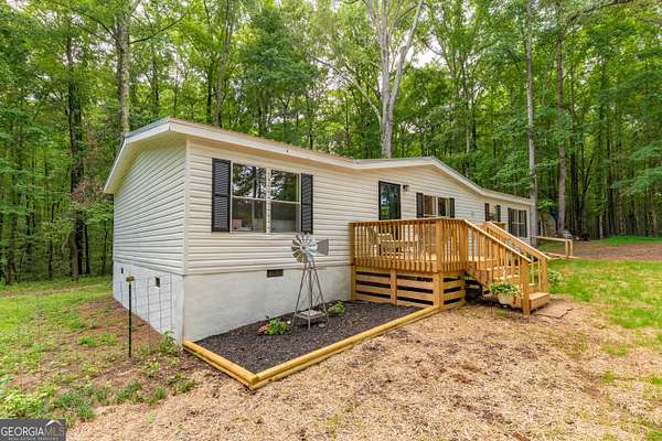 6.6 Acres of Land with Home for Sale in Monticello, Georgia