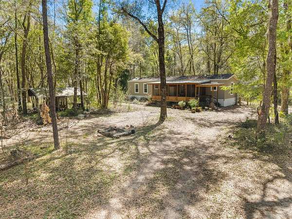 13.3 Acres of Land with Home for Sale in Hawthorne, Florida